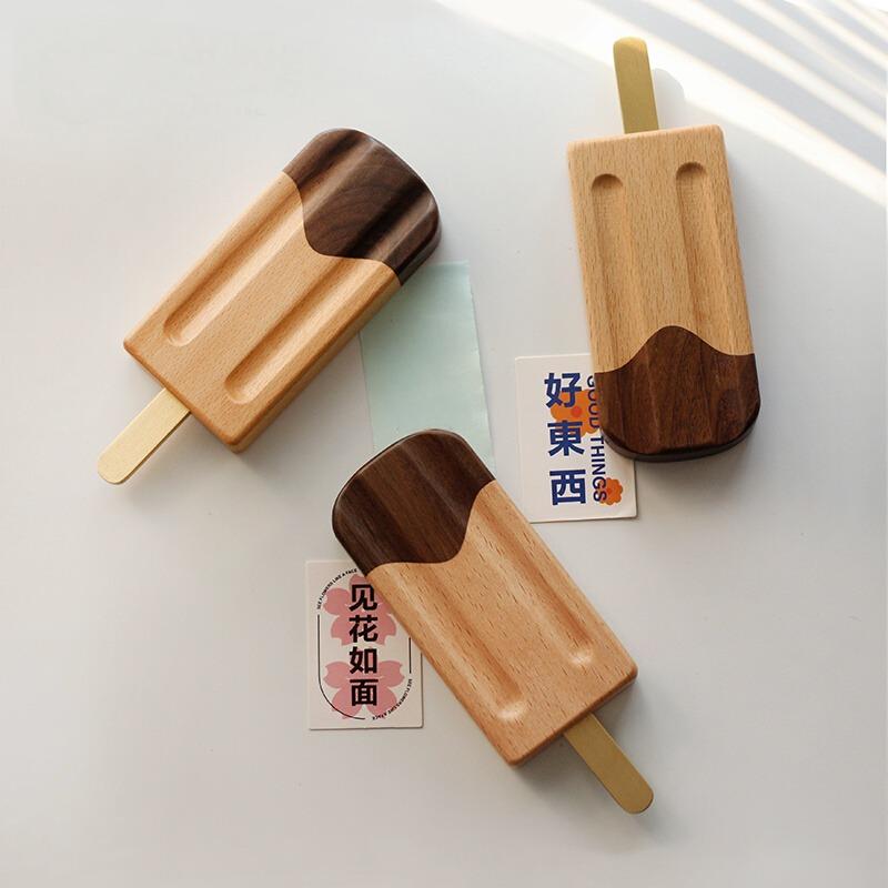 Wooden Ice Cream Bottle Opener