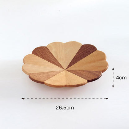 Japanese Wooden Fruit Plate