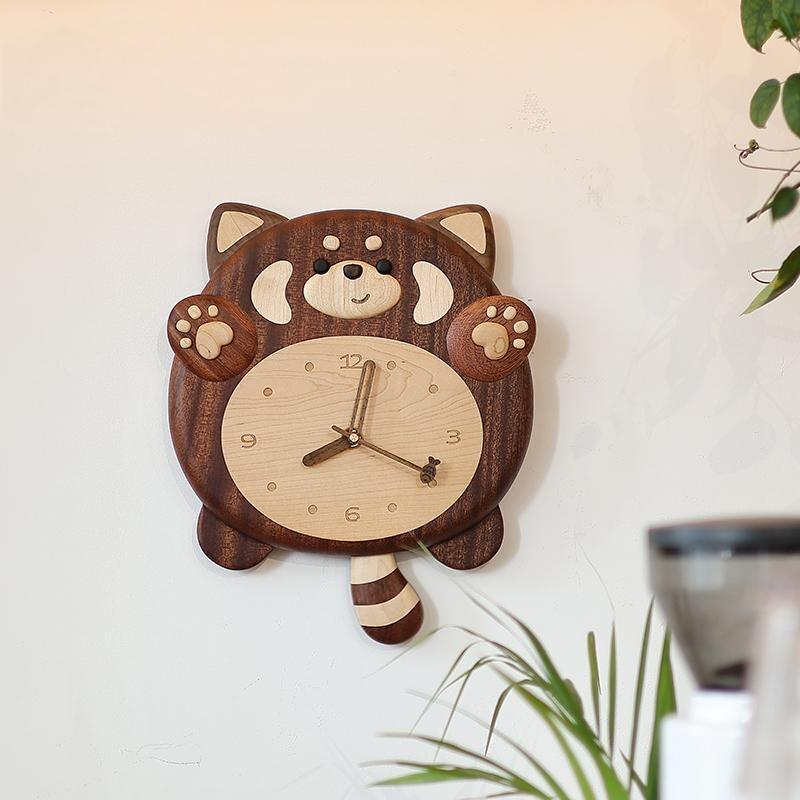 Cute Panda Wall Clock