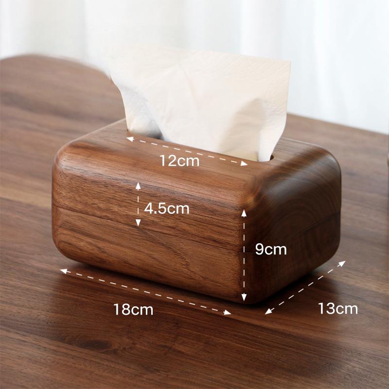 Creative Solid Wooden Tissue Box