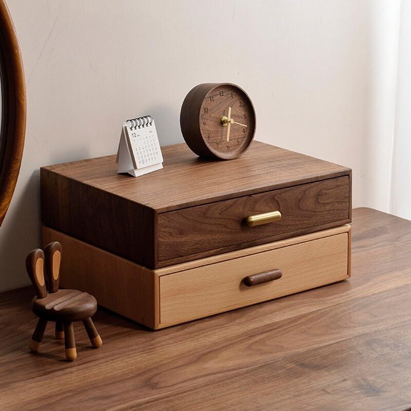 Solid Wood Storage Drawer Box