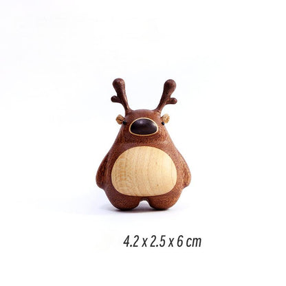 Wooden Fawn Car Aroma Diffuser