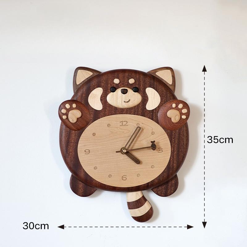 Cute Panda Wall Clock