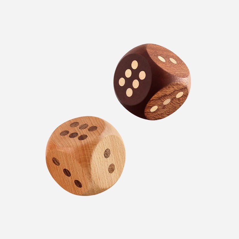 Wooden Dice Bottle Opener