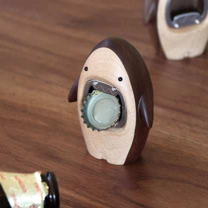 Wooden Shark Bottle Opener