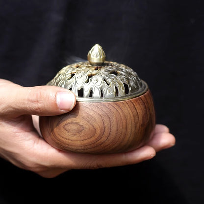 Wooden Thread Incense Holder