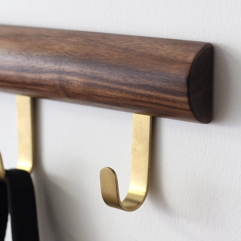 Solid Wooden Clothes Hooks