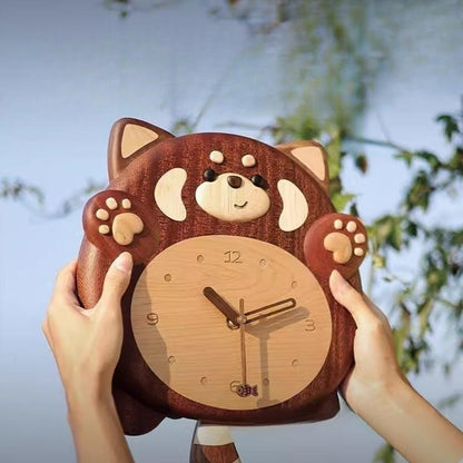 Cute Panda Wall Clock