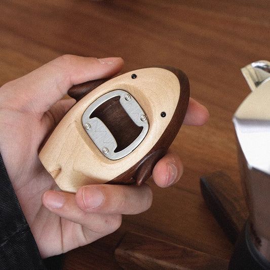 Wooden Shark Bottle Opener