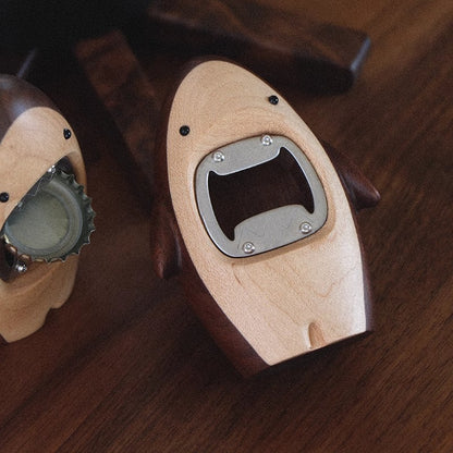 Wooden Shark Bottle Opener