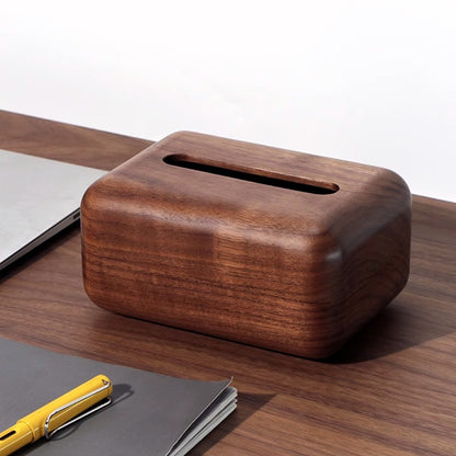 Creative Solid Wooden Tissue Box