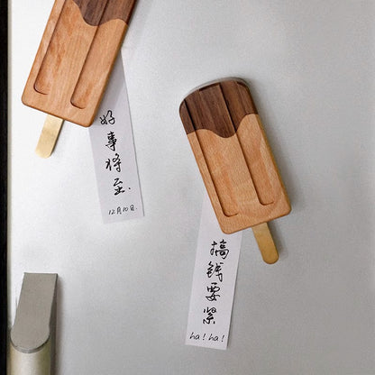 Wooden Ice Cream Bottle Opener