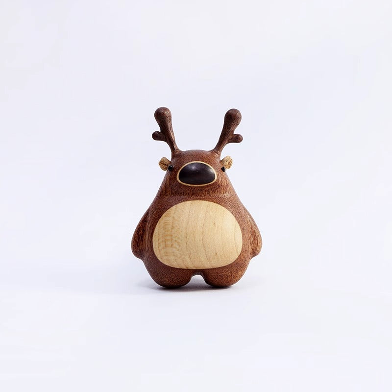 Wooden Fawn Car Aroma Diffuser