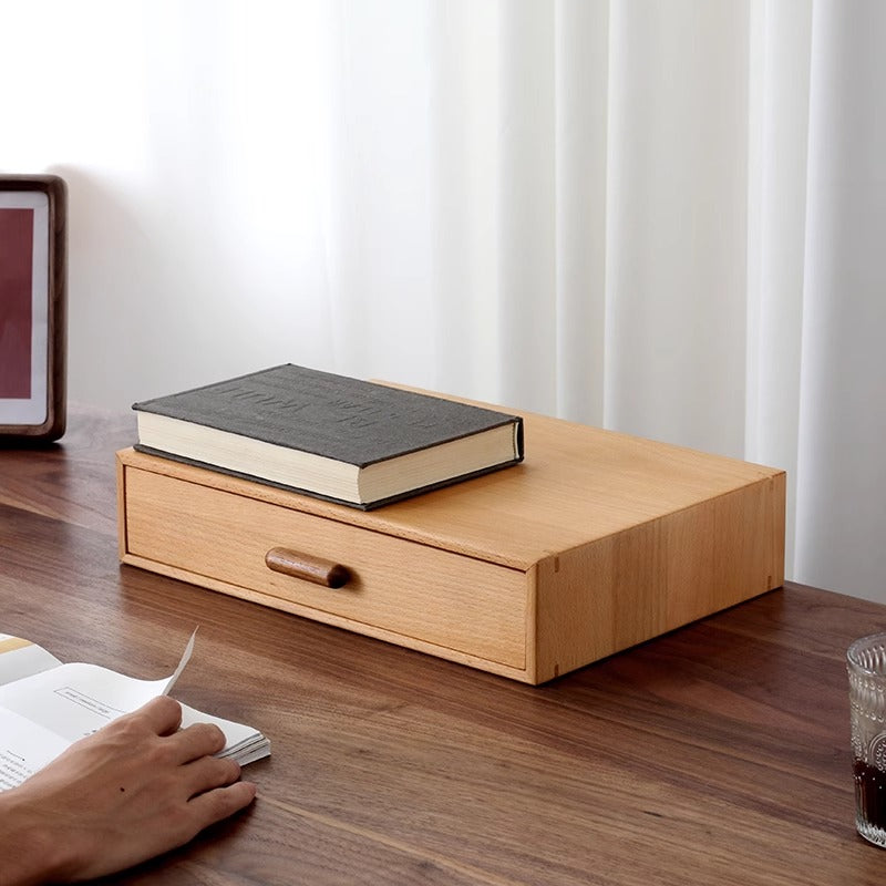 Solid Wood Storage Drawer Box