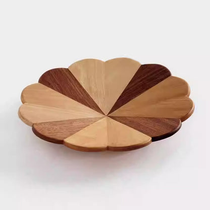 Japanese Wooden Fruit Plate