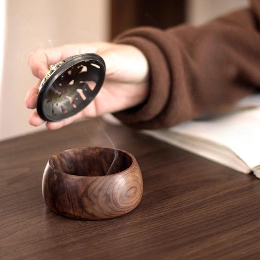 Wooden Thread Incense Holder