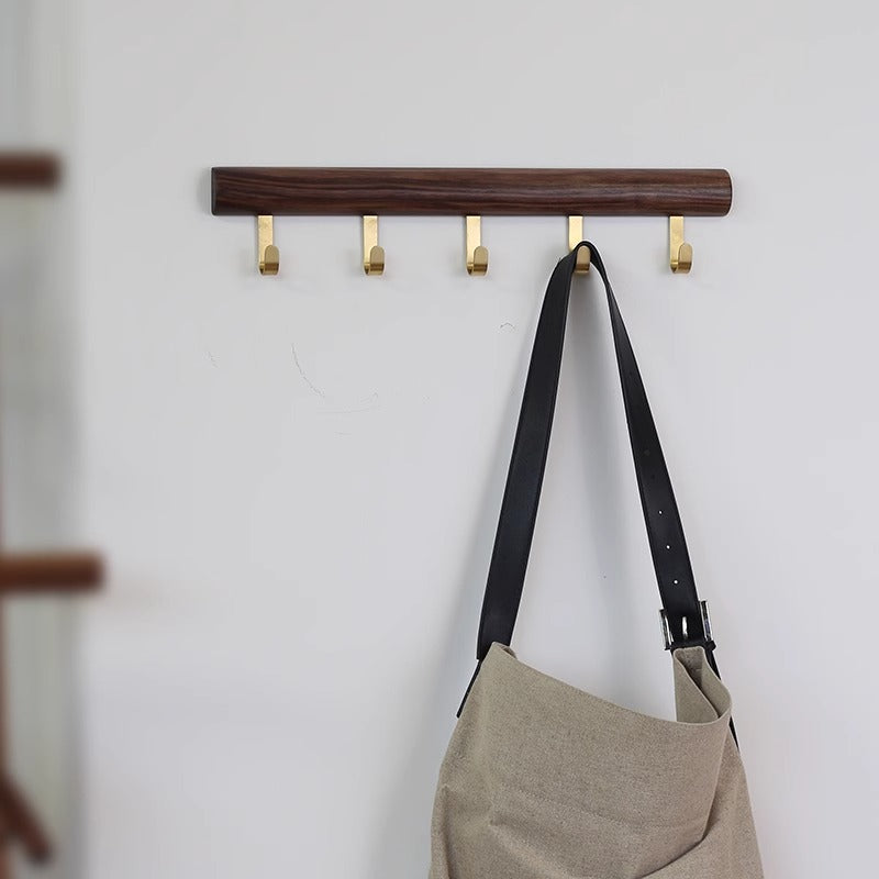 Solid Wooden Clothes Hooks